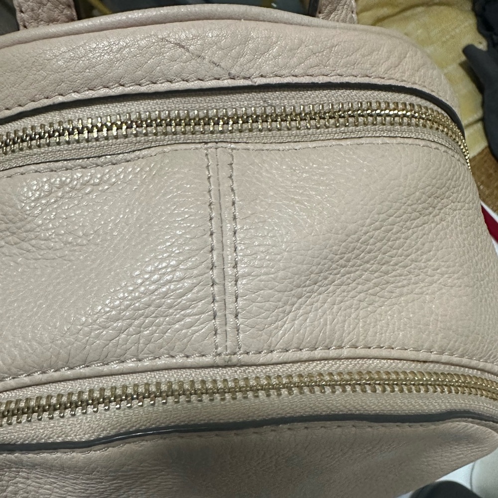 Michael Kors Rhea Pebbled Leather Small Backback - Picture 15 of 15